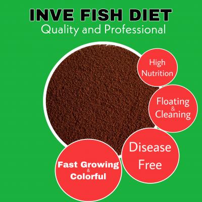 INVE Fish Diet for Betta & Guppy , Fish Food 50 Gr